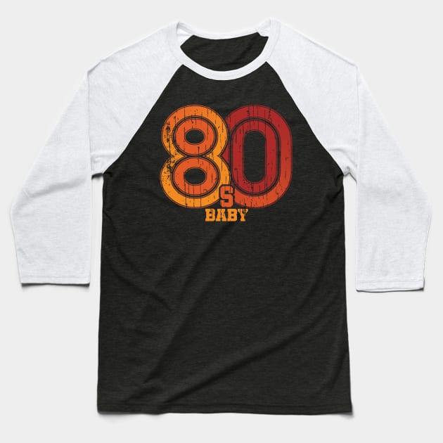 80s baby Baseball T-Shirt by Piercek25